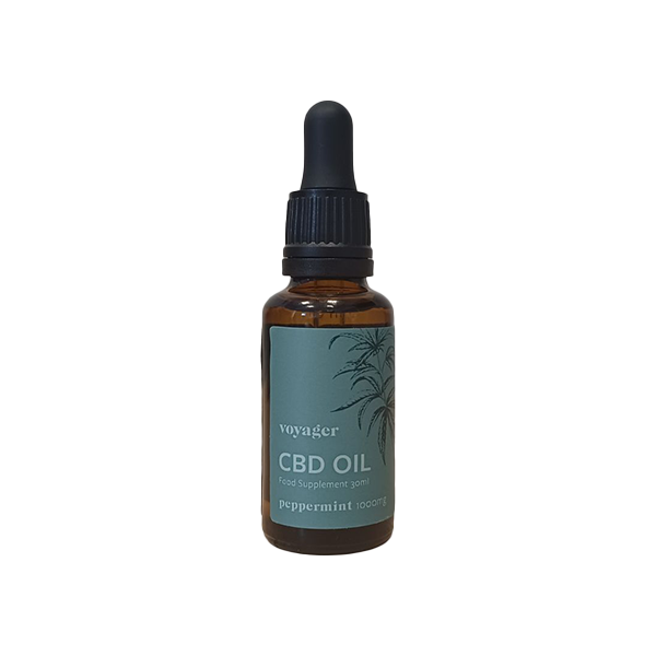 Voyager 1000mg CBD Oil 30ml - Flavour: Natural