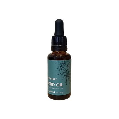 Voyager 3000mg CBD Oil 30ml - Flavour: Natural