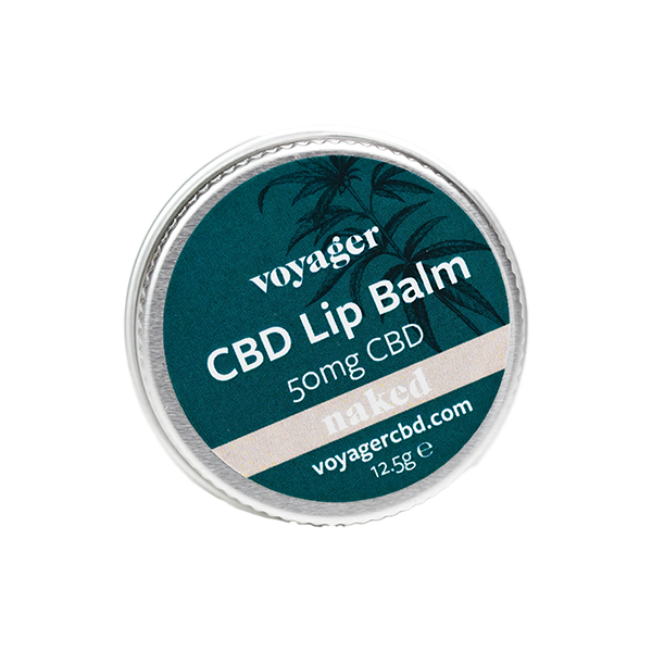 Voyager 50mg CBD Nourish and Protect Lip Balm - 12.5g - Flavour: Candy Cane