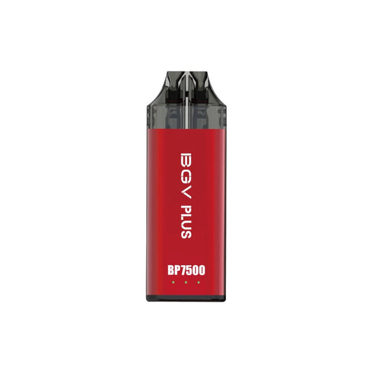 BGV PLUS BP7500 Disposable Empty Vape Kit - Kit Colour: Red