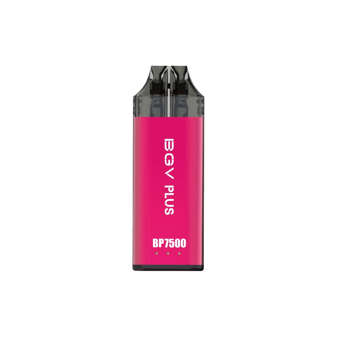 BGV PLUS BP7500 Disposable Empty Dual Refillable Vape Kit - Kit Colour: Pink