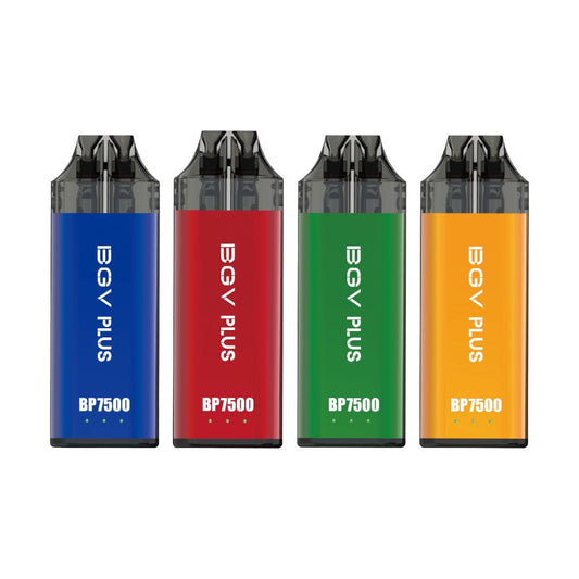 BGV PLUS BP7500 Disposable Empty Vape Kit - Kit Colour: Yellow