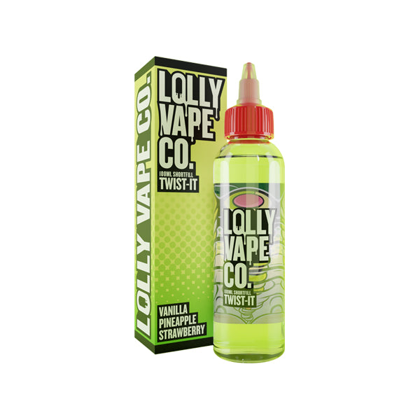 Lolly Vape Co 100ml Shortfill 0mg (80VG/20PG) - Flavour: Rock-it
