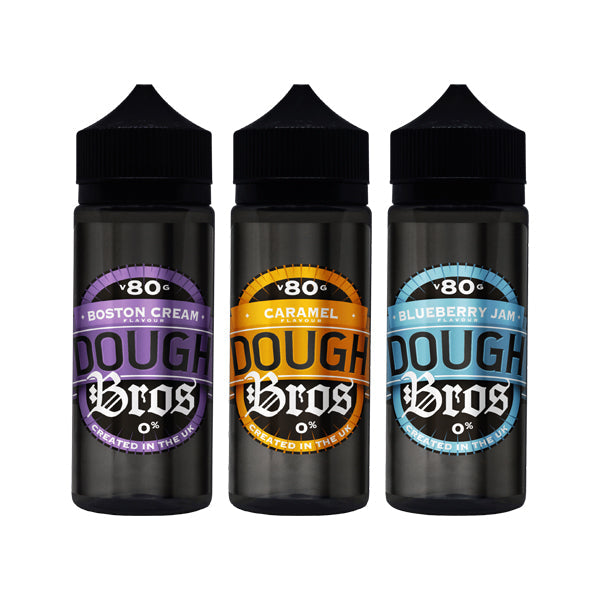 Dough Bros 100ml Shortfill 0mg (80VG/20PG) - Flavour: Blueberry Jam