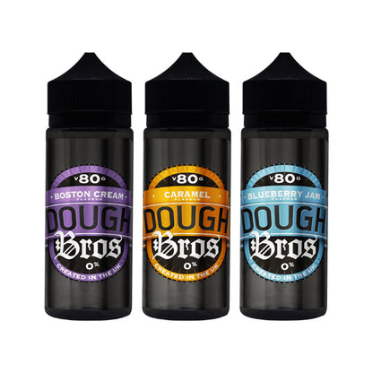 Dough Bros 100ml Shortfill 0mg (80VG/20PG) - Flavour: Blueberry Jam