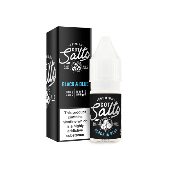 10mg Got Salts 10ml Nic Salts (50VG/50PG) - Flavour: Butterbacco
