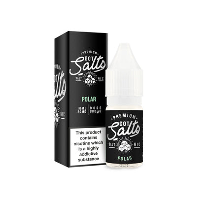 20mg Got Salts 10ml Nic Salts (50VG/50PG) - Flavour: Black & Blue Ice