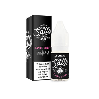 20mg Got Salts 10ml Nic Salts (50VG/50PG) - Flavour: Black & Blue Ice
