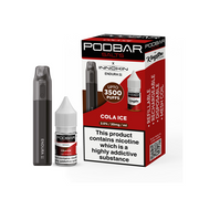 20mg Podbar Salts by Kingston x Innokin Endura S1 Disposable Vape Kit 3500 Puffs - Flavour: Watermelon Ice