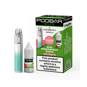 20mg Podbar Salts by Kingston x Innokin Endura S1 Disposable Vape Kit 3500 Puffs - Flavour: Watermelon Ice