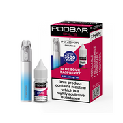 10mg Podbar Salts by Kingston x Innokin Endura S1 Disposable Vape Kit 3500 Puffs - Flavour: Watermelon Ice