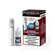 10mg Podbar Salts by Kingston x Innokin Endura S1 Disposable Vape Kit 3500 Puffs - Flavour: Kiwi Passionfruit Guava