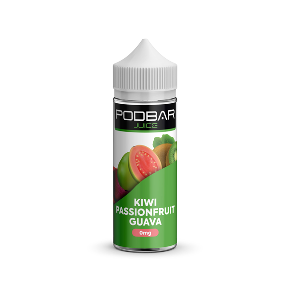 Podbar Juice by Kingston 100ml Shortfill 0mg (50VG/50PG) - Flavour: Mad Blue