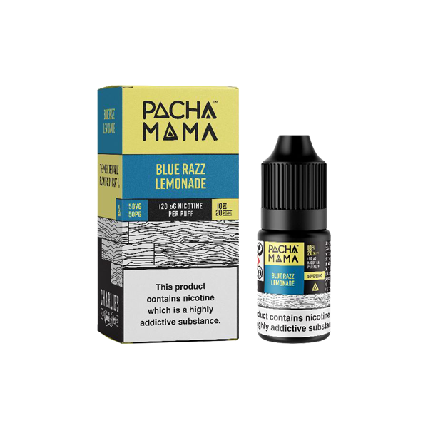 Pacha Mama by Charlie's Chalk Dust 10mg 10ml E-liquid (50VG/50PG) - Flavour: Blueberry Bubblegum