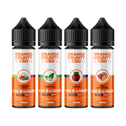 Orange County CBD 1500mg Broad Spectrum CBD E-liquid 50ml (50VG/50PG) - Flavour: The OC