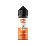 Orange County CBD 1500mg Broad Spectrum CBD E-liquid 50ml (50VG/50PG) - Flavour: Sour Blue Raspberry
