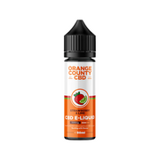 Orange County CBD 1500mg Broad Spectrum CBD E-liquid 50ml (50VG/50PG) - Flavour: Sour Blue Raspberry