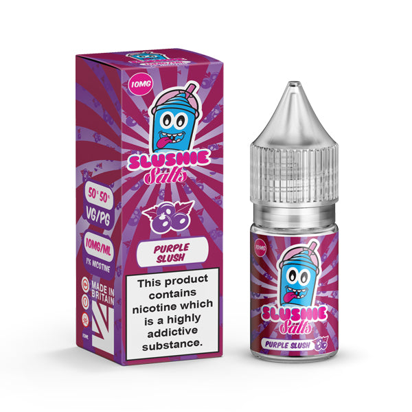 10mg Slushie by Liqua Vape 10ml Flavoured Nic Salts - Flavour: Bubblegum Slush