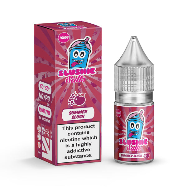 10mg Slushie by Liqua Vape 10ml Flavoured Nic Salts - Flavour: Bubblegum Slush
