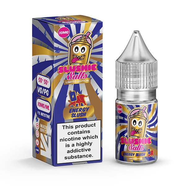 20mg Slushie by Liqua Vape 10ml Flavoured Nic Salts - Size: Energy Slush