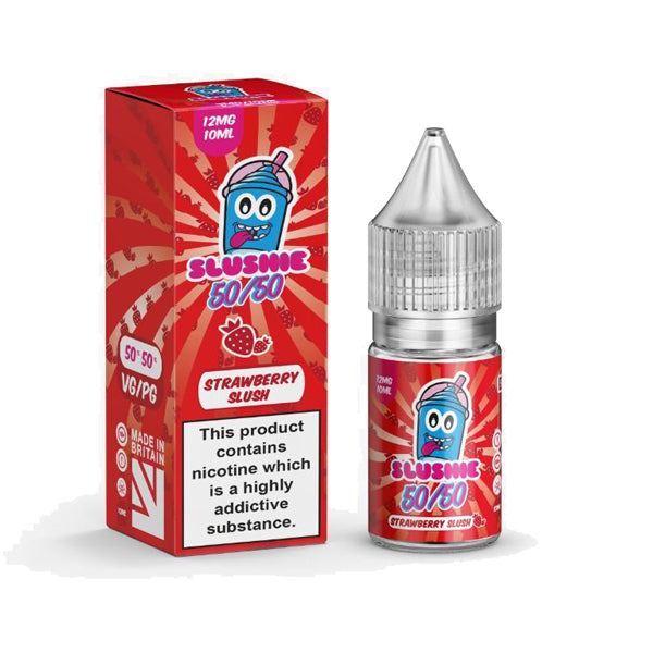 3mg Slushie by Liqua Vape 10ml (50VG/50PG) - Flavour: Strawberry Slush