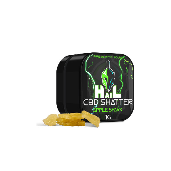 Hail Energy 98% CBD Shatter - 1g - Flavour: Apple Spark