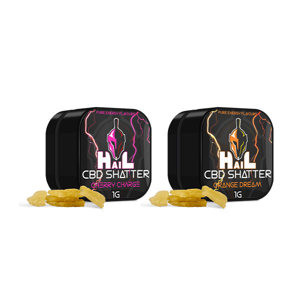Hail Energy 98% CBD Shatter - 1g - Flavour: Apple Spark