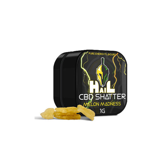 Hail Energy 98% CBD Shatter - 1g - Flavour: Melon Madness