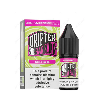 20mg Drifter Bar Salts 10ml (50VG/50PG) - Flavour: Cream Tobacco