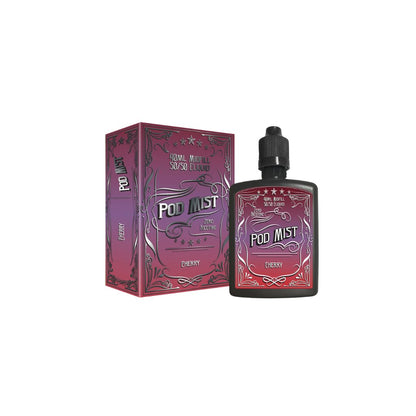 0mg Pod Mist Midfill 40ml Shortfill (50VG/50PG) - Flavour: Cherry