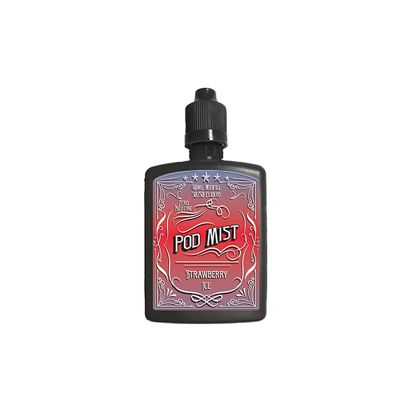 0mg Pod Mist Midfill 40ml Shortfill (50VG/50PG) - Flavour: Blue Razz Lemonade