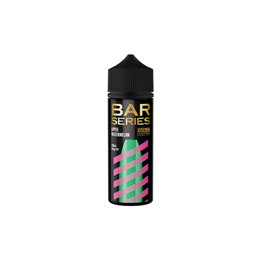 0mg Bar Series Gold Edition 100ml Shortfill (70VG/30PG) - Flavour: Apple Watermelon