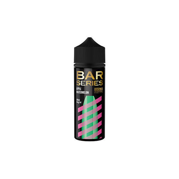 0mg Bar Series Gold Edition 100ml Shortfill (70VG/30PG) - Flavour: Blueberry Kiwi