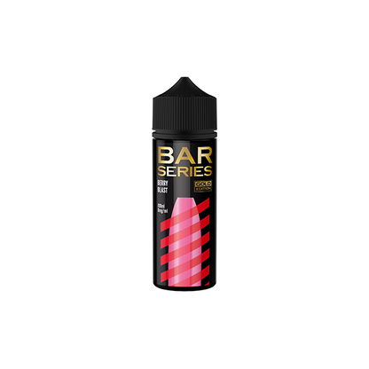 0mg Bar Series Gold Edition 100ml Shortfill (70VG/30PG) - Flavour: Lime Raspberry Cherry