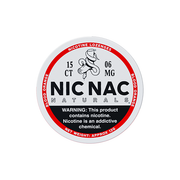 6mg Nic Nac Naturals Nicotine - 15 Lozenge Tablets - Flavour: Wintergreen