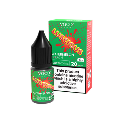 20mg VGOD Saltnic 10ml Nic Salt (50VG/50PG) - Flavour: Lush Ice