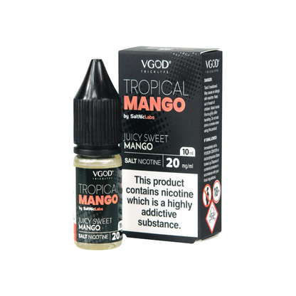 20mg VGOD Saltnic 10ml Nic Salt (50VG/50PG) - Flavour: Lush Ice