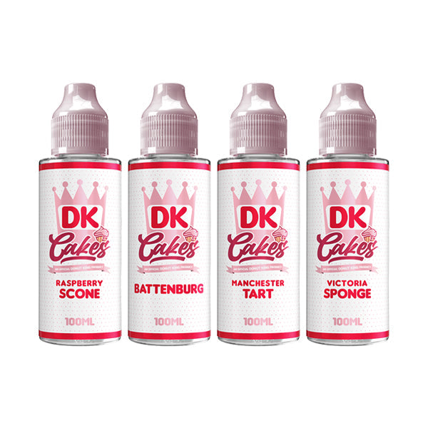 DK Cakes 100ml Shortfill 0mg (70VG/30PG) - Flavour: Devon Fudge Cake