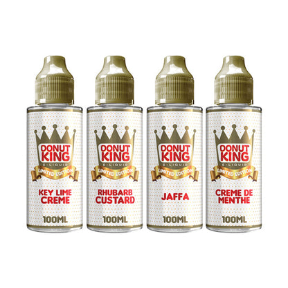 Donut King Limited Edition 100ml Shortfill 0mg (70VG/30PG) - Flavour: Crème De Menthe