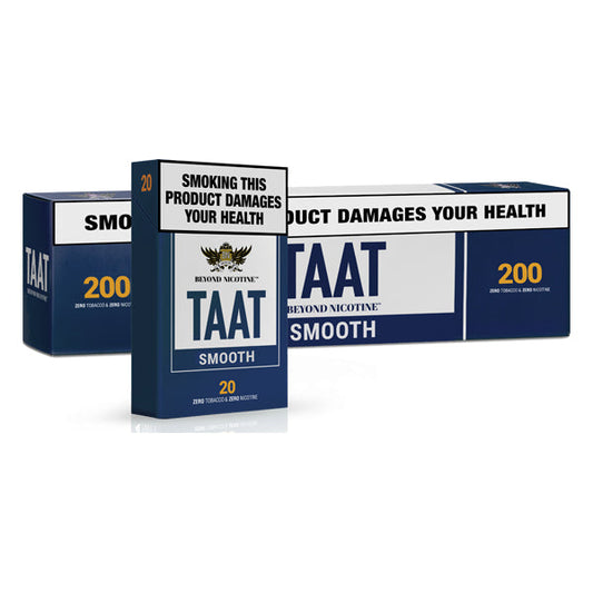 TAAT 500mg CBD Beyond Tobacco Smooth Smoking Sticks - Pack of 20 - Quantity: Single Pack (20)