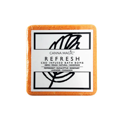Canna Magic Handmade 100mg CBD Bath Bombs - Flavour: Woman