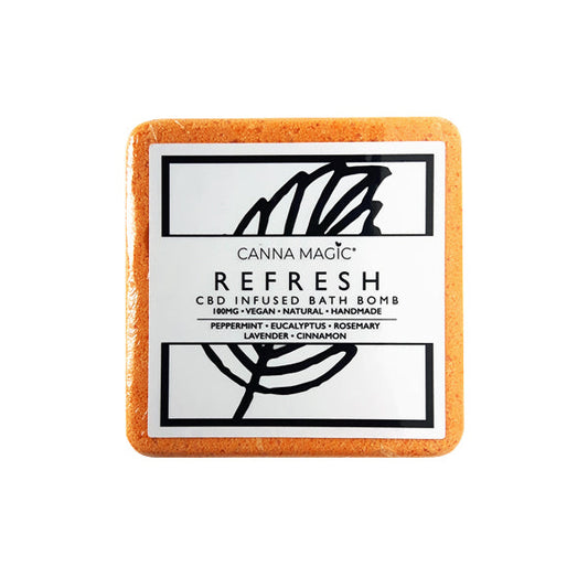 Canna Magic Handmade 100mg CBD Bath Bombs - Flavour: Woman