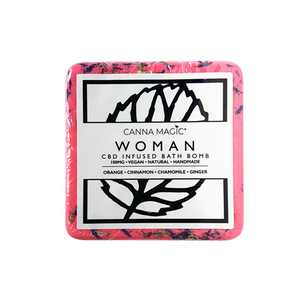 Canna Magic Handmade 100mg CBD Bath Bombs - Flavour: Man