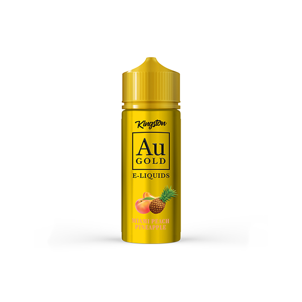 0mg AU Gold By Kingston 100ml Shortfill E-liquid (70VG/30PG) - Flavour: Tropical Fruit Ice