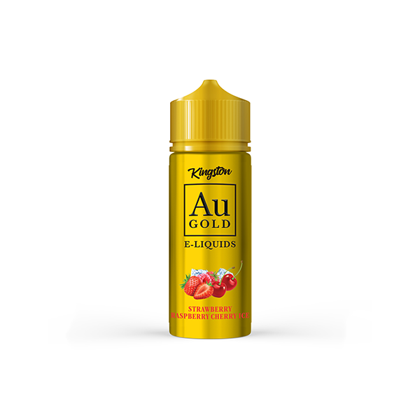 0mg AU Gold By Kingston 100ml Shortfill E-liquid (70VG/30PG) - Flavour: Black Cherry Raspberry