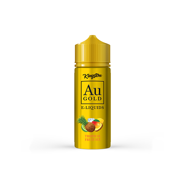 0mg AU Gold By Kingston 100ml Shortfill E-liquid (70VG/30PG) - Flavour: Tropical Mango