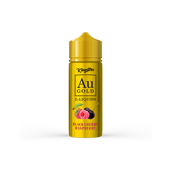 0mg AU Gold By Kingston 100ml Shortfill E-liquid (70VG/30PG) - Flavour: Strawberry Raspberry Cherry Ice