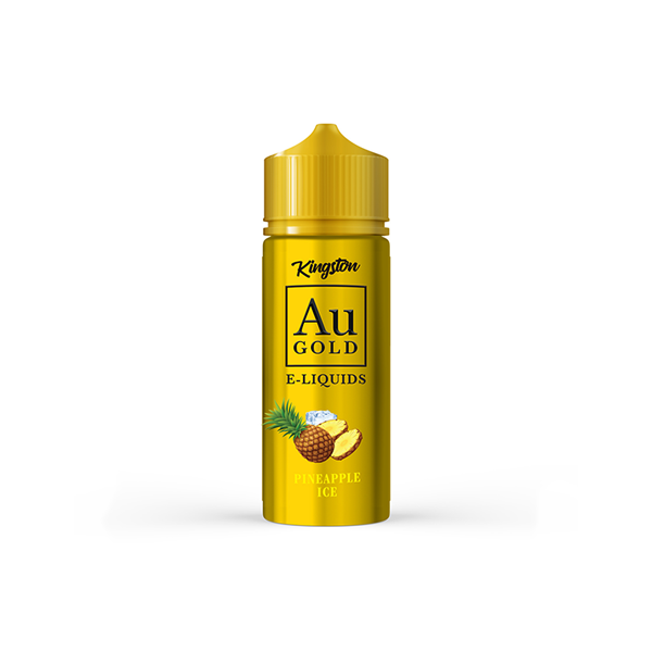 0mg AU Gold By Kingston 100ml Shortfill E-liquid (70VG/30PG) - Flavour: Minty Menthol