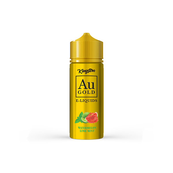 0mg AU Gold By Kingston 100ml Shortfill E-liquid (70VG/30PG) - Flavour: Banana Ice