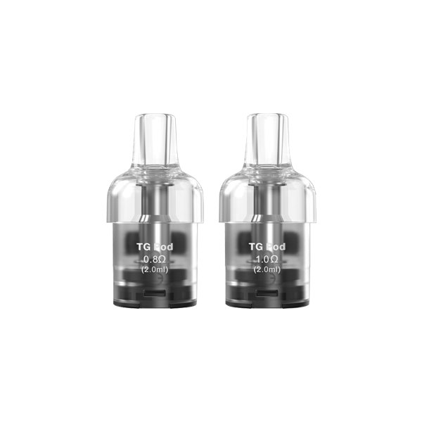 Aspire Cyber G Replacement TG Mesh Pods 2PCS 0.8/1.0Ω 2ml - Resistance: 1.0Ω